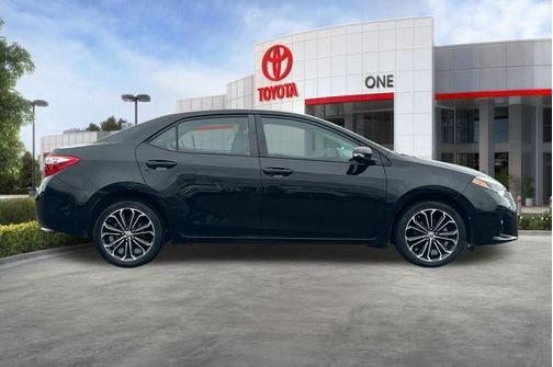 Black Sand Mica 2015 Toyota Corolla S Plus