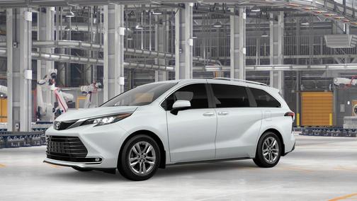 White 2026 Toyota Sienna Limited