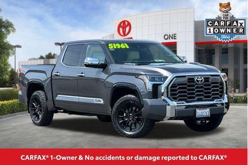 Magnetic Gray Metallic 2023 Toyota Tundra Hybrid 1794 Edition