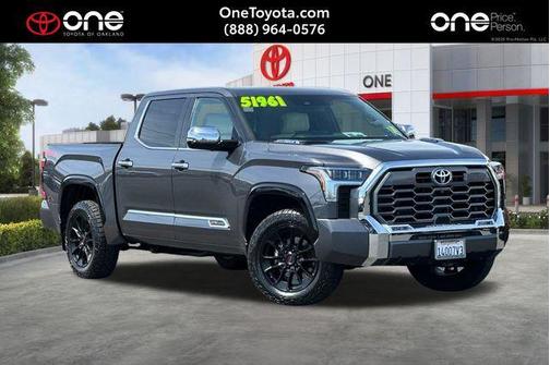 Magnetic Gray Metallic 2023 Toyota Tundra Hybrid 1794 Edition