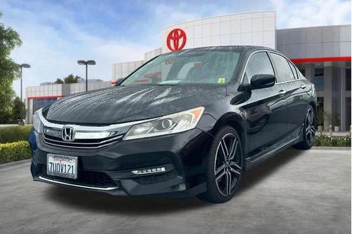 Crystal Black Pearl 2017 Honda Accord Sport SE