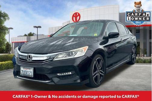 Crystal Black Pearl 2017 Honda Accord Sport SE