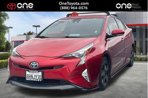 Hypersonic Red 2018 Toyota Prius Four Touring