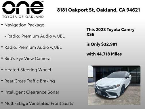 2023 Toyota Camry XSE