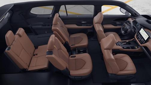 Gray 2026 Toyota Grand Highlander Hybrid Platinum MAX