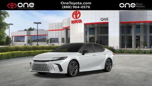 White 2026 Toyota Camry XSE