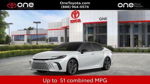 White 2026 Toyota Camry XSE