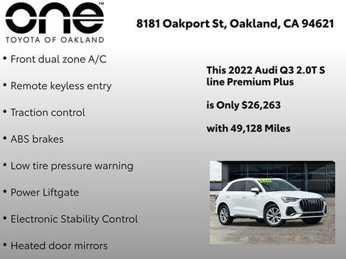 2022 Audi Q3 45 S line Premium Plus