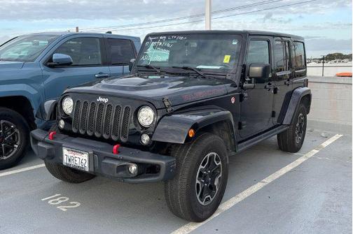 Black Clearcoat 2017 Jeep Wrangler Unlimited Rubicon