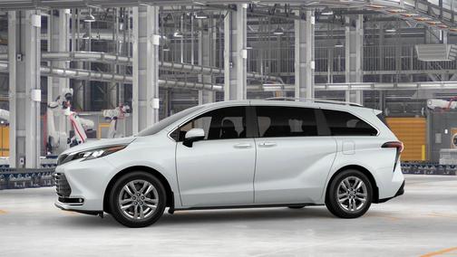 White 2026 Toyota Sienna Limited