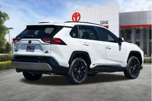 Wind Chill Pearl 2023 Toyota RAV4 Hybrid SE