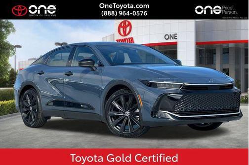 White 2026 Toyota Crown Nightshade Edition