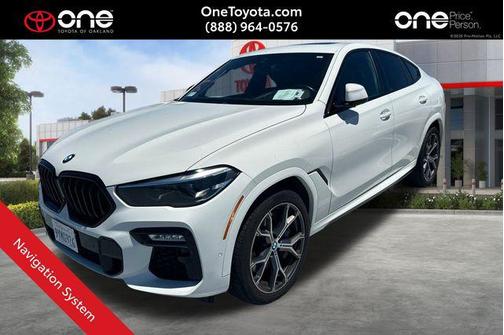 Alpine White 2020 BMW X6 xDrive40i