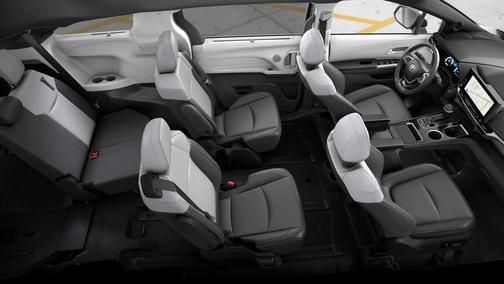 Gray 2026 Toyota Sienna XSE 7 Passenger