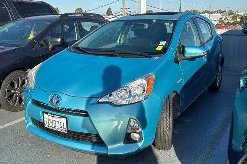 Summer Rain Metallic 2012 Toyota Prius c Four