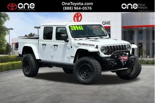 Bright White Clearcoat 2021 Jeep Gladiator Rubicon