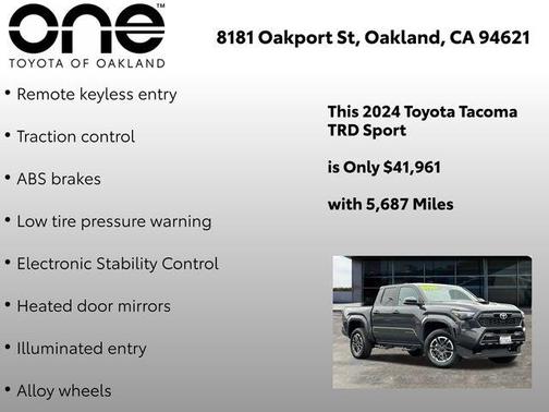 2024 Toyota Tacoma TRD Sport