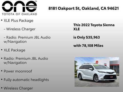 2022 Toyota Sienna XLE