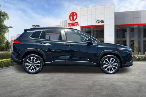 Jet Black 2025 Toyota Corolla Cross XLE