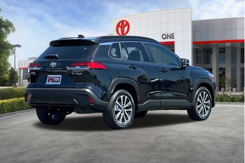Jet Black 2025 Toyota Corolla Cross XLE