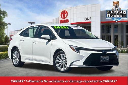 Ice Cap 2025 Toyota Corolla Hybrid LE