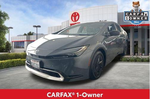 Gray 2023 Toyota Prius Prime SE