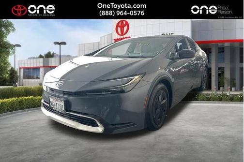 Gray 2023 Toyota Prius Prime SE
