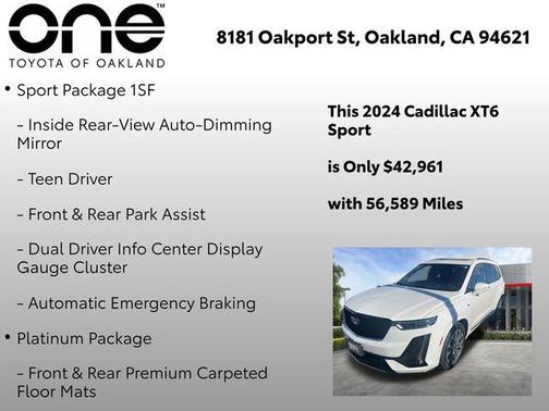 2024 Cadillac XT6 Sport AWD