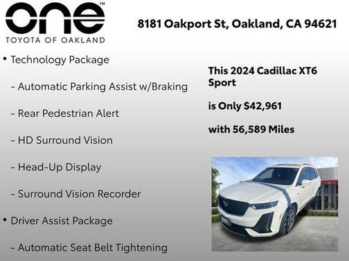 2024 Cadillac XT6 Sport AWD