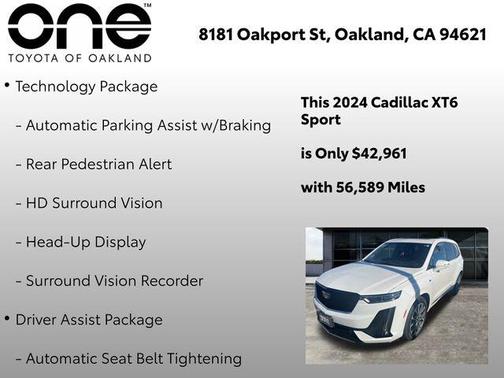 2024 Cadillac XT6 Sport AWD