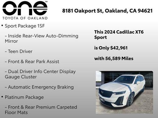 2024 Cadillac XT6 Sport AWD