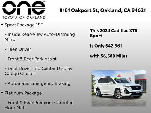 2024 Cadillac XT6 Sport AWD