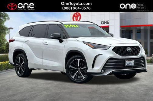Blizzard Pearl 2021 Toyota Highlander XSE