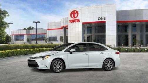 Wind Chill Pearl 2026 Toyota Corolla LE