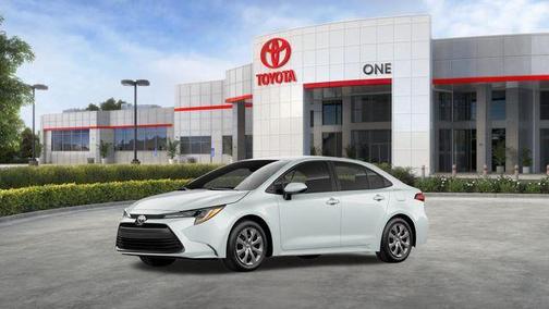 Wind Chill Pearl 2026 Toyota Corolla LE