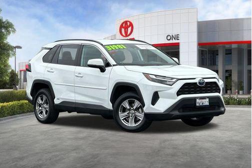 Ice Cap 2023 Toyota RAV4 Hybrid LE