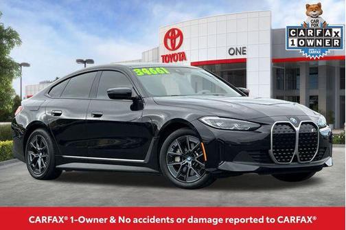 Black 2023 BMW i4 Gran Coupe eDrive35