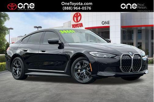 Black 2023 BMW i4 Gran Coupe eDrive35