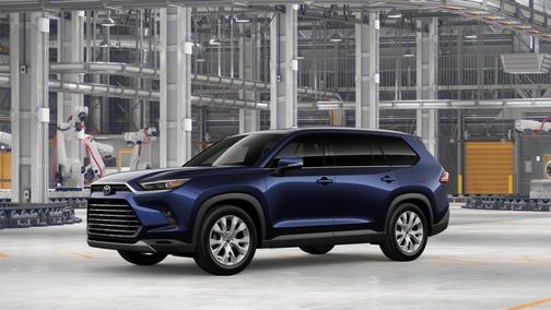 Blue 2026 Toyota Grand Highlander Limited