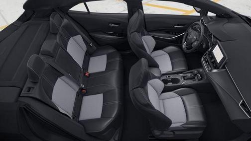 Wind Chill Pearl/Midnight Black Metallic 2026 Toyota Corolla XSE