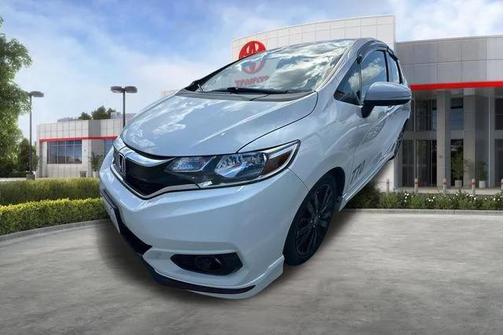 Platinum White Pearl 2020 Honda Fit Sport