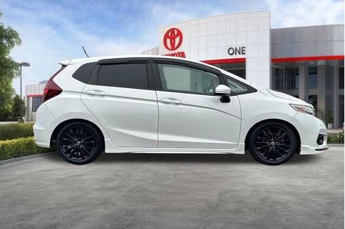 Platinum White Pearl 2020 Honda Fit Sport