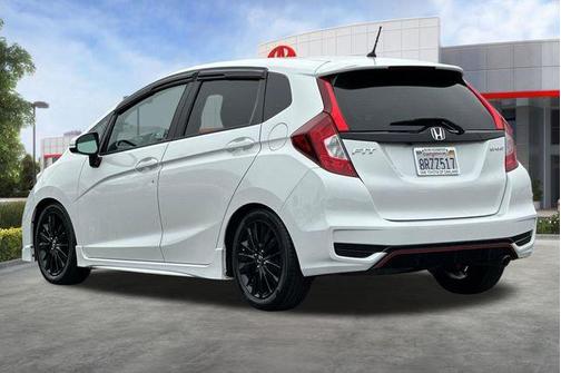 Platinum White Pearl 2020 Honda Fit Sport