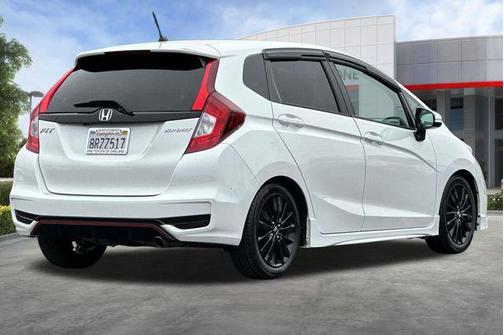 Platinum White Pearl 2020 Honda Fit Sport