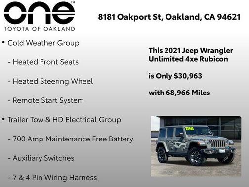 2021 Jeep Wrangler Unlimited 4xe Rubicon
