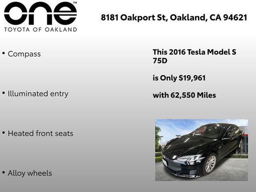 2016 Tesla Model S 75D