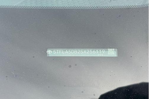 Celestial Silver Metallic 2025 Toyota Tundra SR5