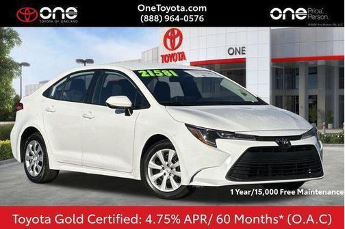 Ice Cap 2024 Toyota Corolla LE