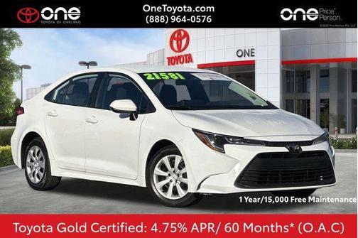 Ice Cap 2024 Toyota Corolla LE