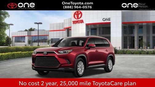 Ruby Flare Pearl 2026 Toyota Grand Highlander Hybrid XLE